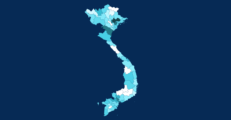 Vietnam Vaccine Live Map Provinces Vietnam Vaccine Live Map Provinces